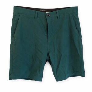 Men's Forest Green Quick Dry Shorts Size 34